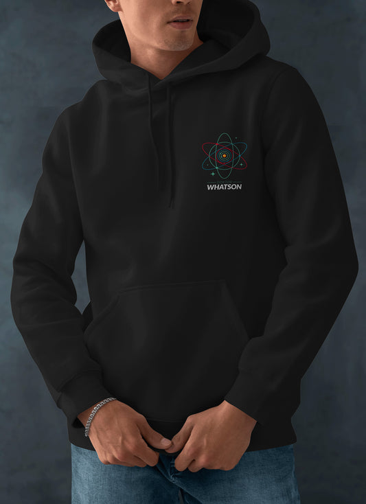 Hoodie Atom Sonnensystem Brust